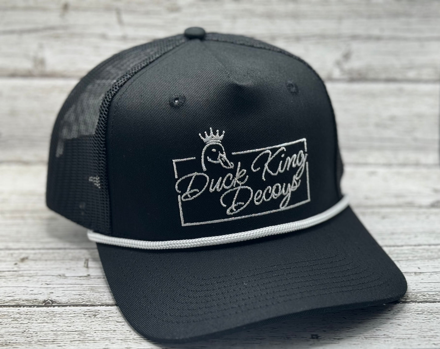 Black Trucker Hat