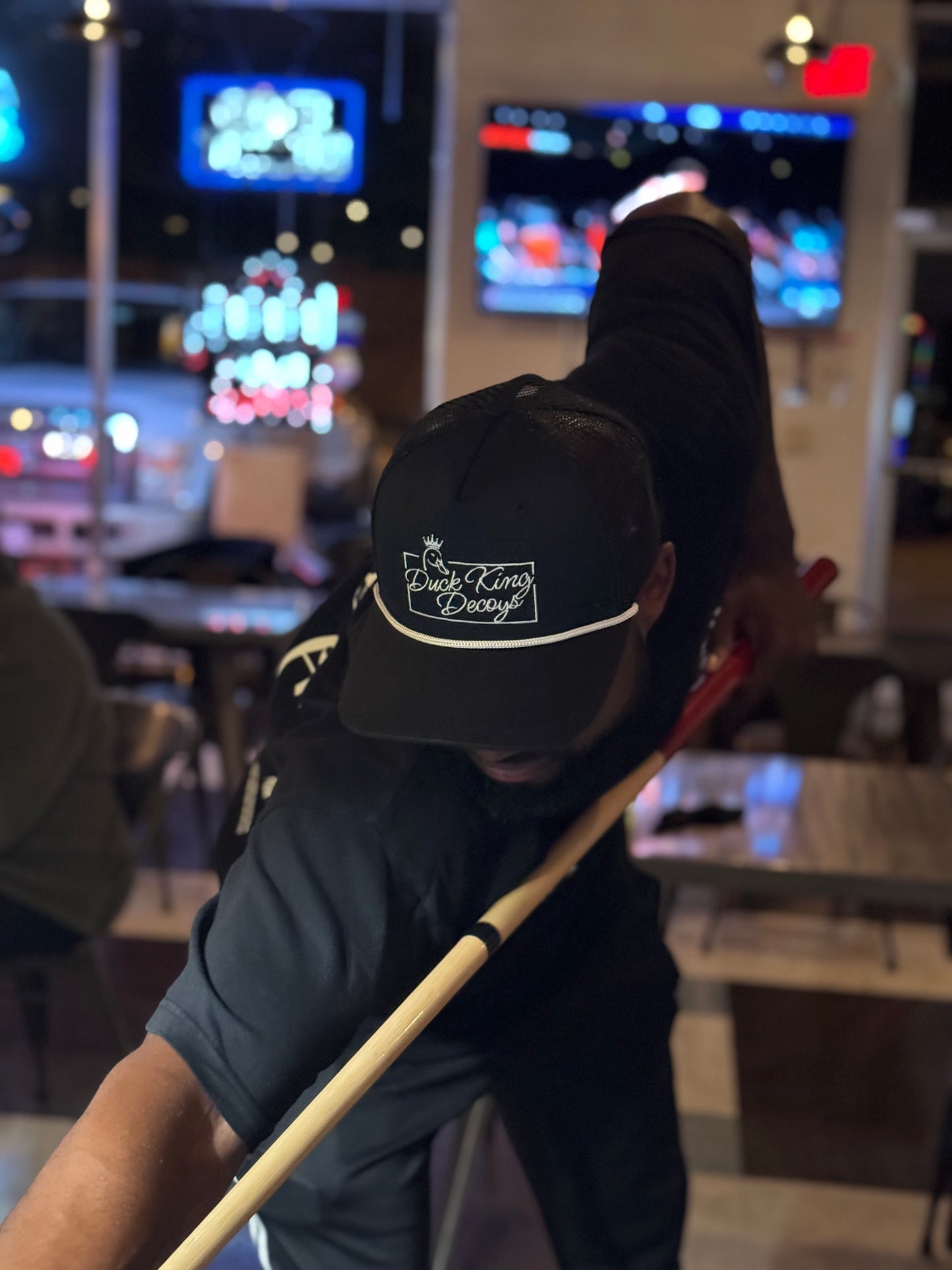 Black Trucker Hat