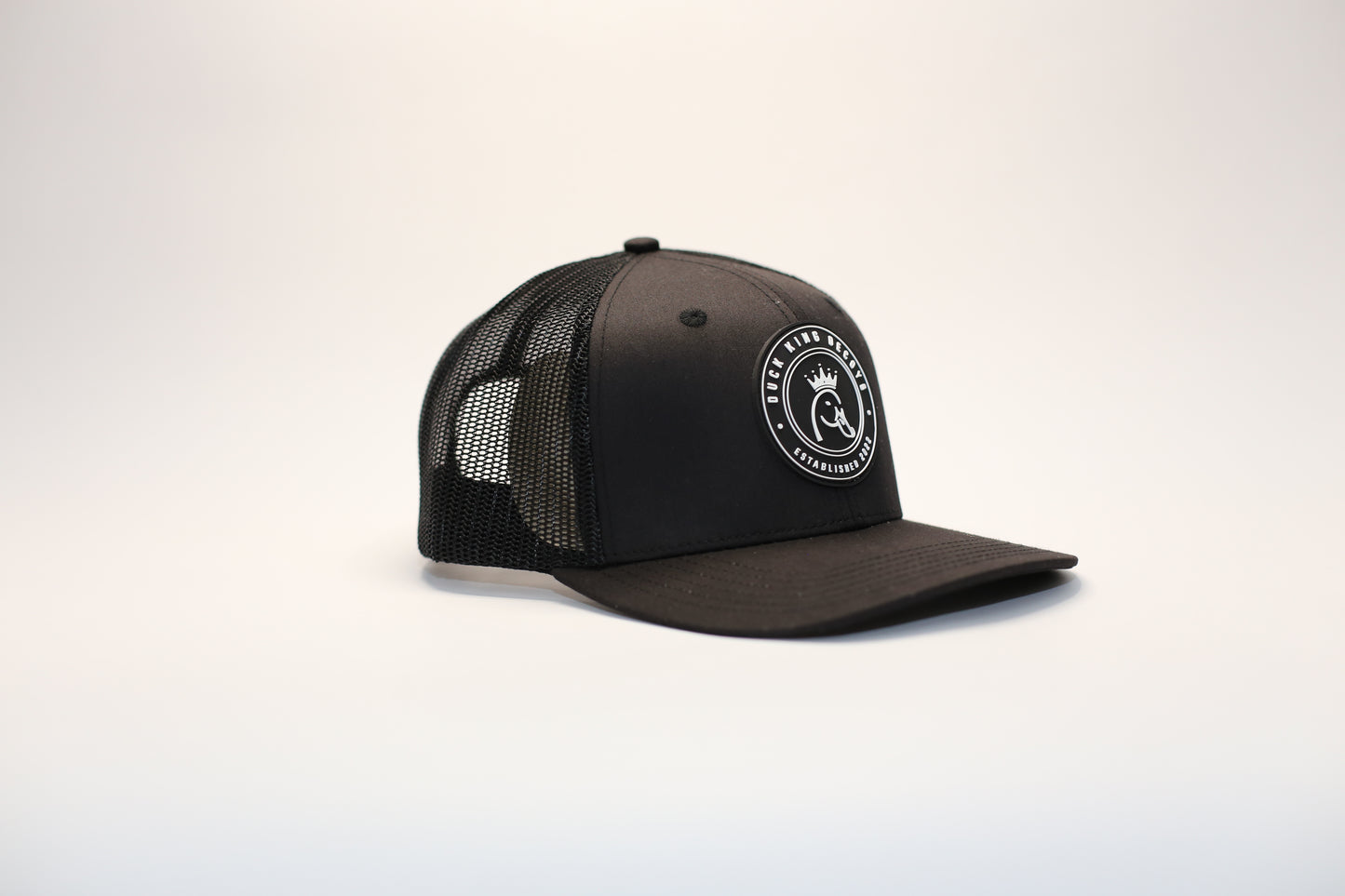 Black Trucker Cap