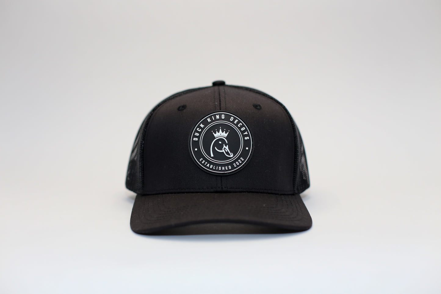 Black Trucker Cap