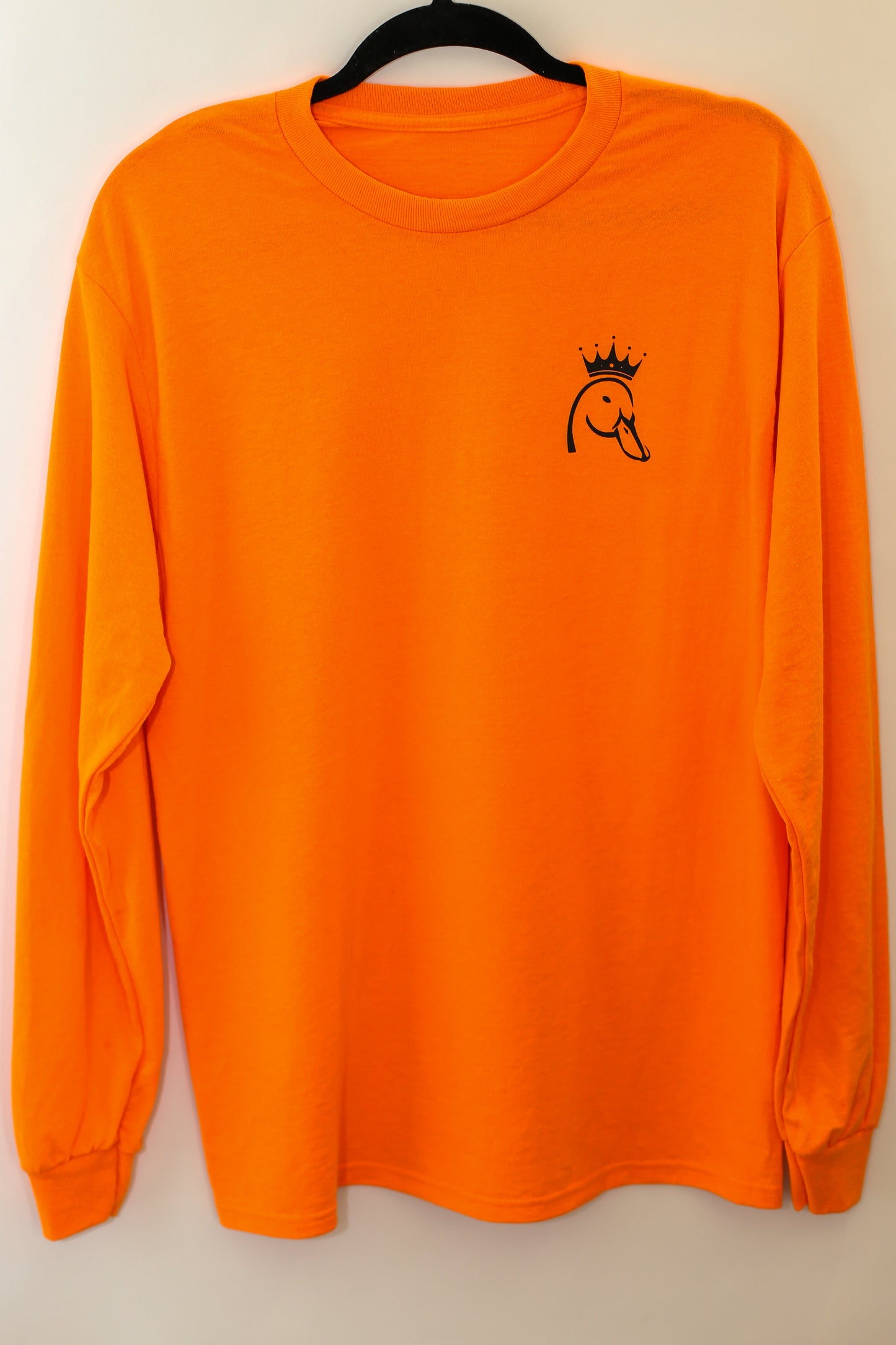 Orange Long Sleeve Shirt