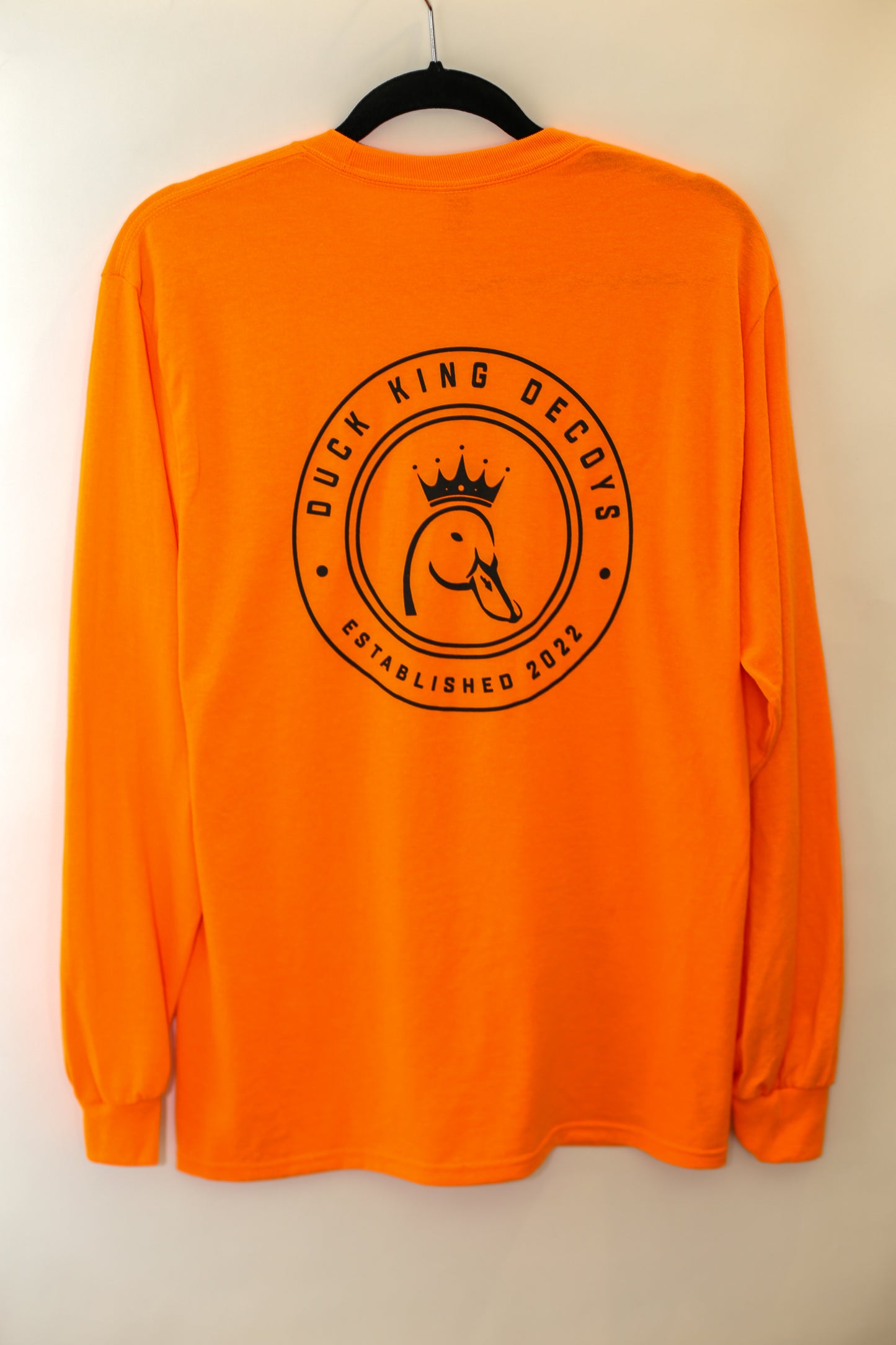 Orange Long Sleeve Shirt